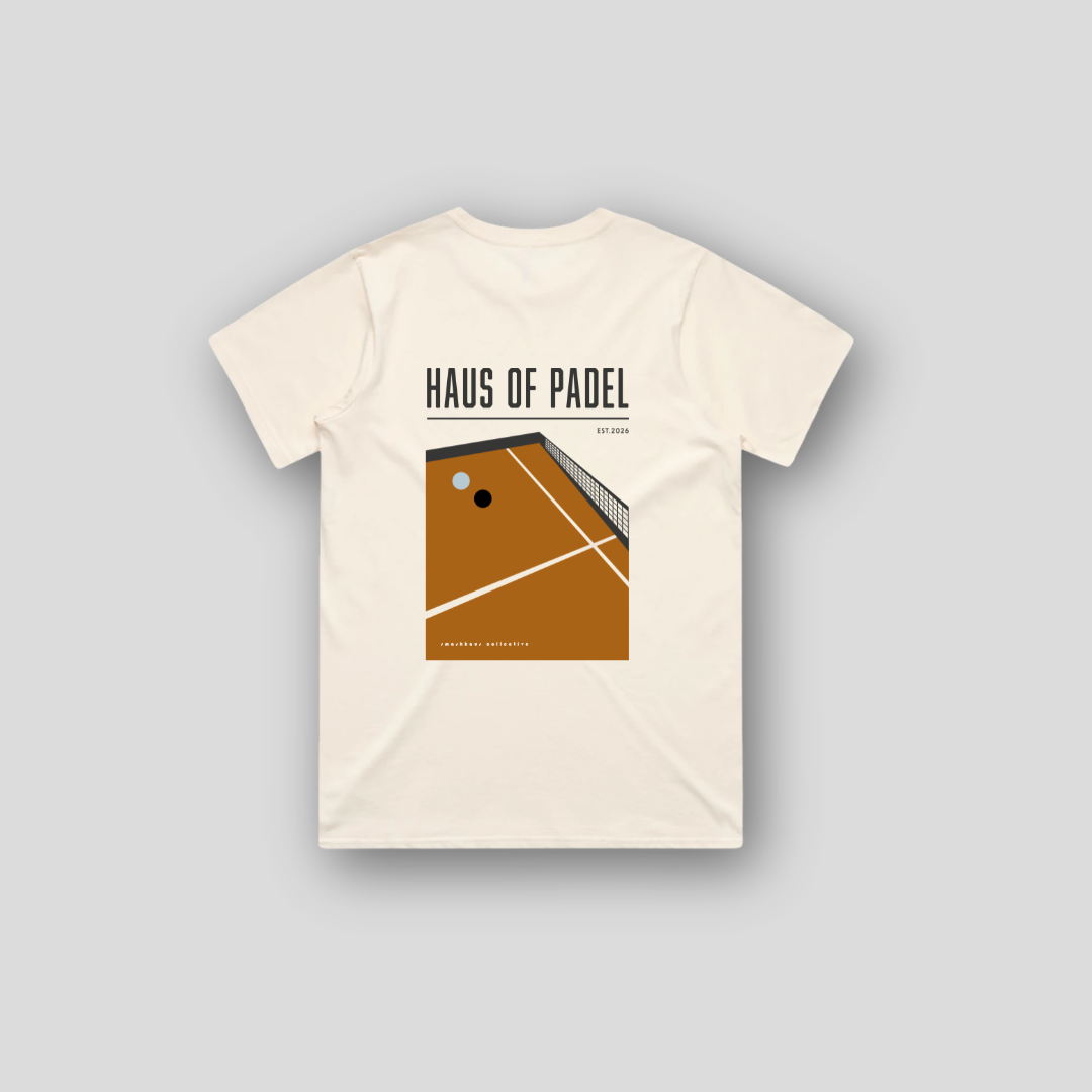 SHP-011 | Women's Haus of Padel Court Tee | Ecru