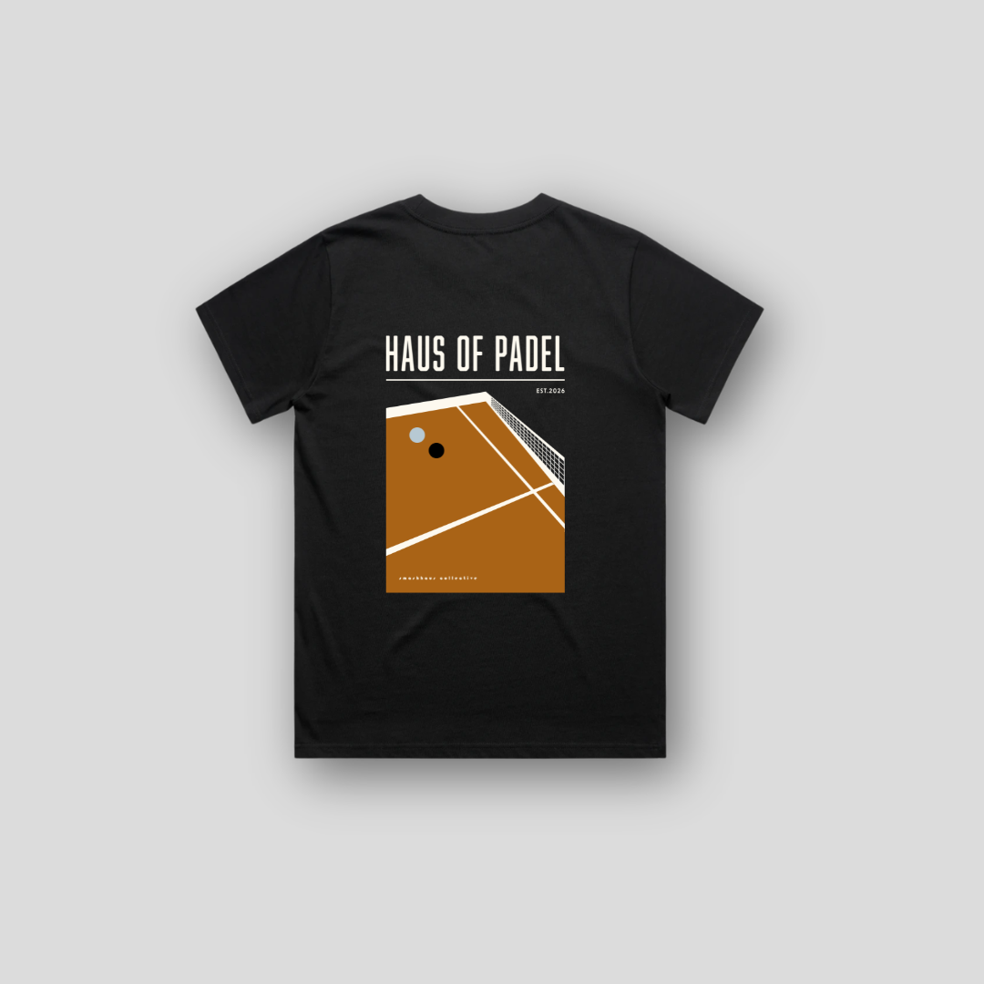 SHP-012 | Women's Haus of Padel Court Tee | Black