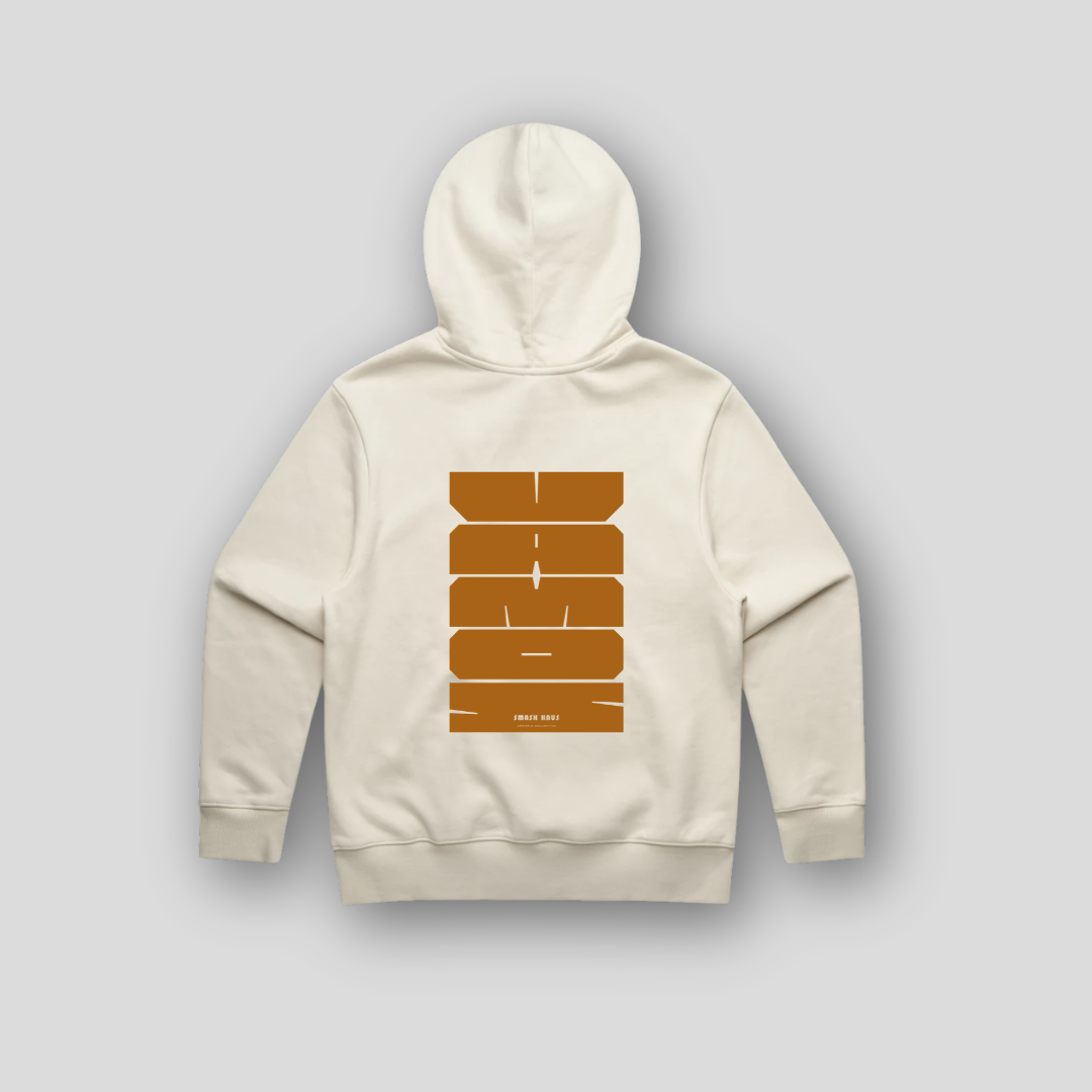 SHP-001 | Haus Stack Heavy Hoodie | Ecru