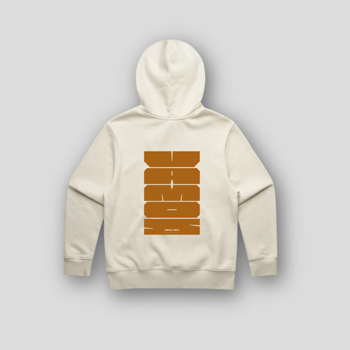 SHP-001 | Haus Stack Heavy Hoodie | Ecru