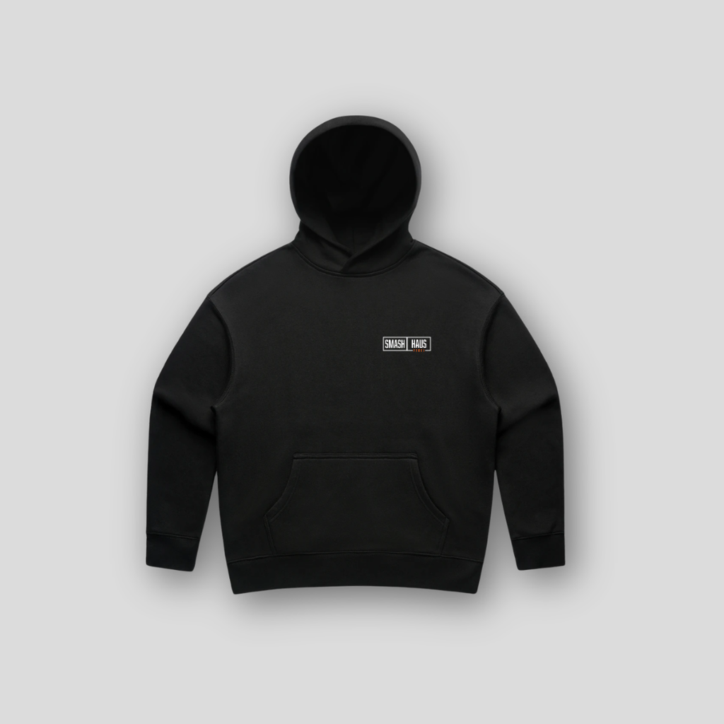 SHP-017 | Women's Smash Hard Rule The Haus Hoodie | Black