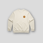 SHP-003 | Padel Geometric Heavy Crew | Ecru