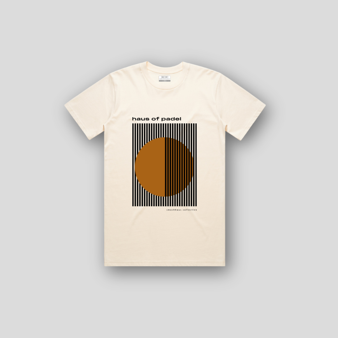 SHP-005 | Haus of Padel Sunset Tee | Ecru
