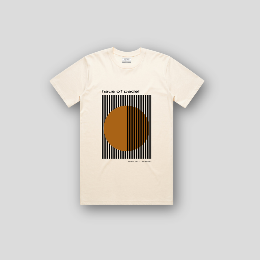 SHP-005 | Haus of Padel Sunset Tee | Ecru